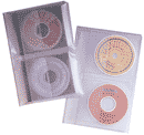 FELLOWES CD BINDER SHEET 10 SHT 95304